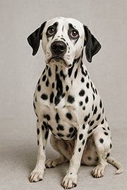 Forlorn Dalmatian